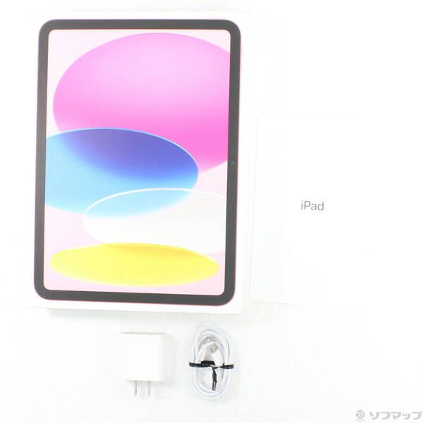展示品〕 iPad 第10世代 64GB ピンク MPQ33J／A Wi-Fi【344】 - メルカリ