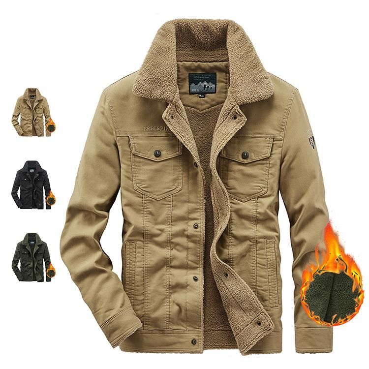 ミリタリージャケット メンズ ボアジャケット 防寒着 ボア ブルゾン 厚手 裏起毛 防寒 アウトドア 登山 秋冬 秋物