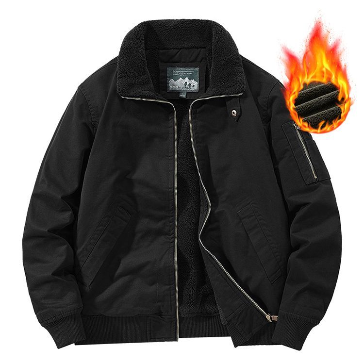 メンズ アウター ミリタリージャケット ボアジャケット アウトドア 防寒着 厚手 裏起毛 ムートンジャケット 登山 秋冬 秋物