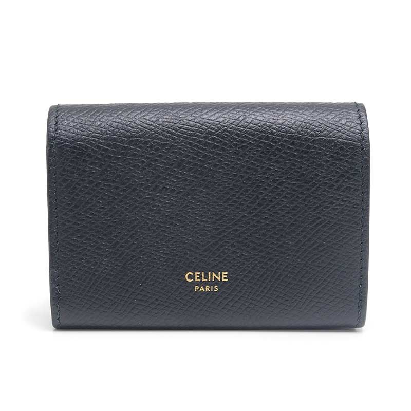 CELINE 黒 レザー 名刺入れ セリーヌ CELINE ビジネスカードホルダー レザー 名刺入れ カード