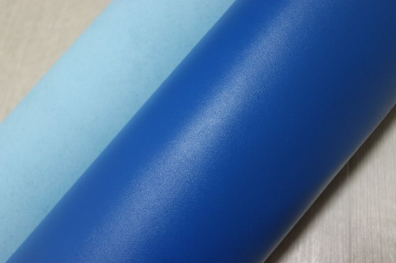 マリンブルー 220 ds クロム革 牛革 国産 レザー スムース はぎれ 一枚革 レザークラフト 革 皮 本革 diy 生地 材料