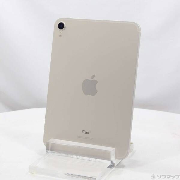 中古品〕 iPad mini 第6世代 256GB スターライト MK8H3J／A SIMフリー