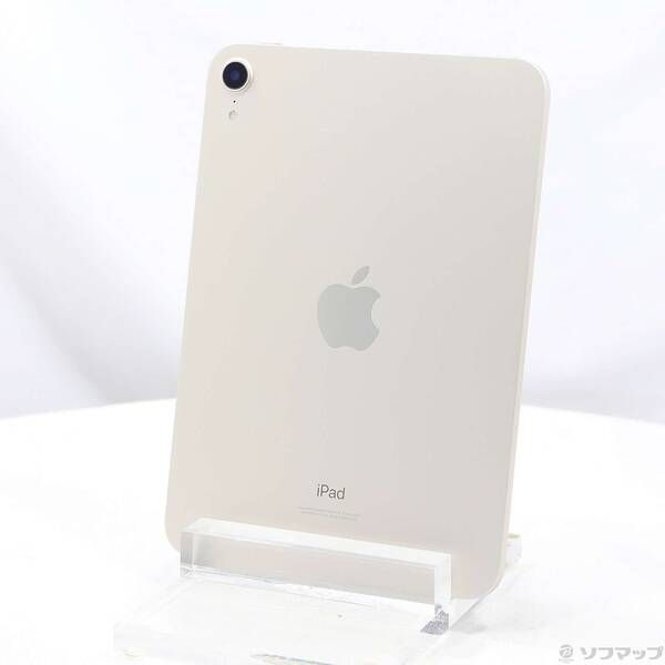 〔 品〕 iPad mini 第6世代 64 GB スターライト MK 7 P 3 J A Wi Fi 377