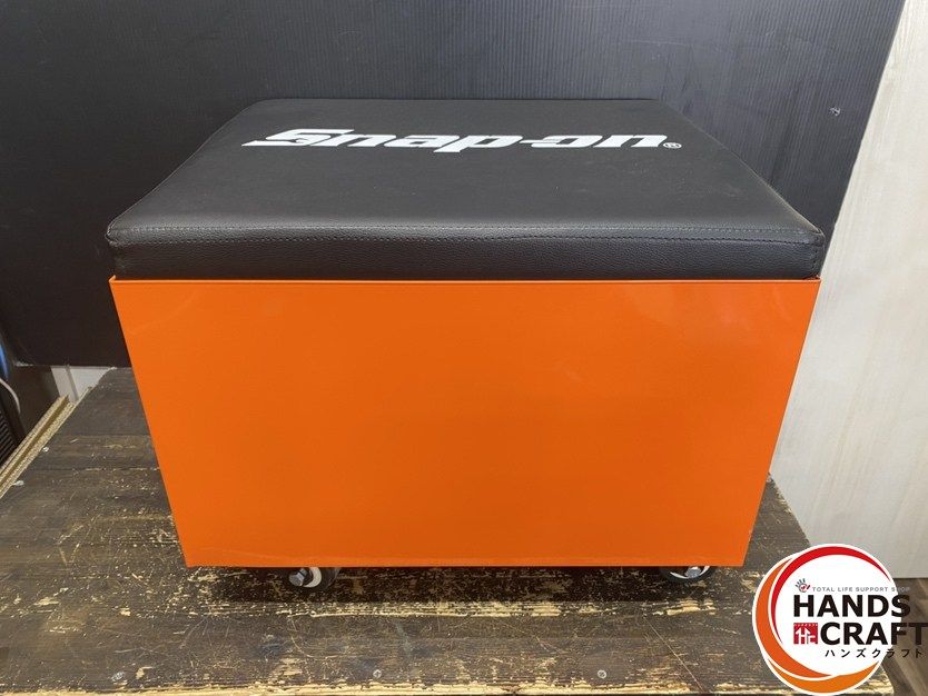  品 Snap-on スナップオン 型式不明 シートクリーパー 工具箱 4輪キャスター 二口引き出し W 約50 cm×D 約42 cm×H 約39 cm その他 特殊工具