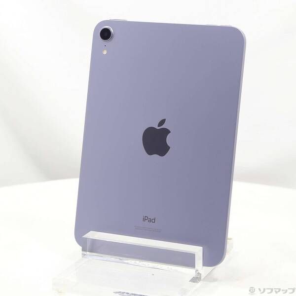 〔 品〕 iPad mini 第6世代 64 GB パープル MK 7 R 3 J A Wi Fi 269