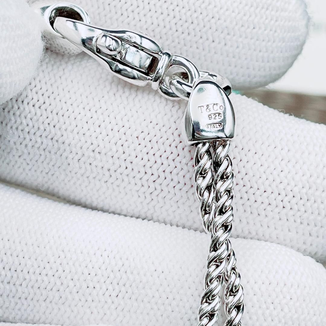 ◇ティファニー◇新品仕上済 Tiffany&Co. ダブルロープ センターノット