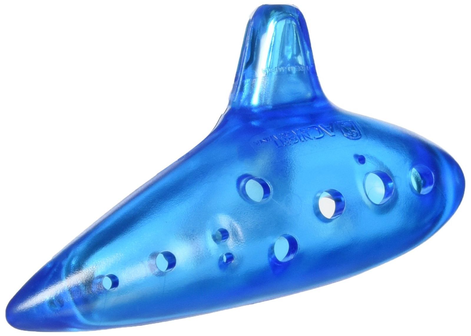 ブルー AC Ocarina Pla アルトC調 プラスチック製 オカリナ ナイト
