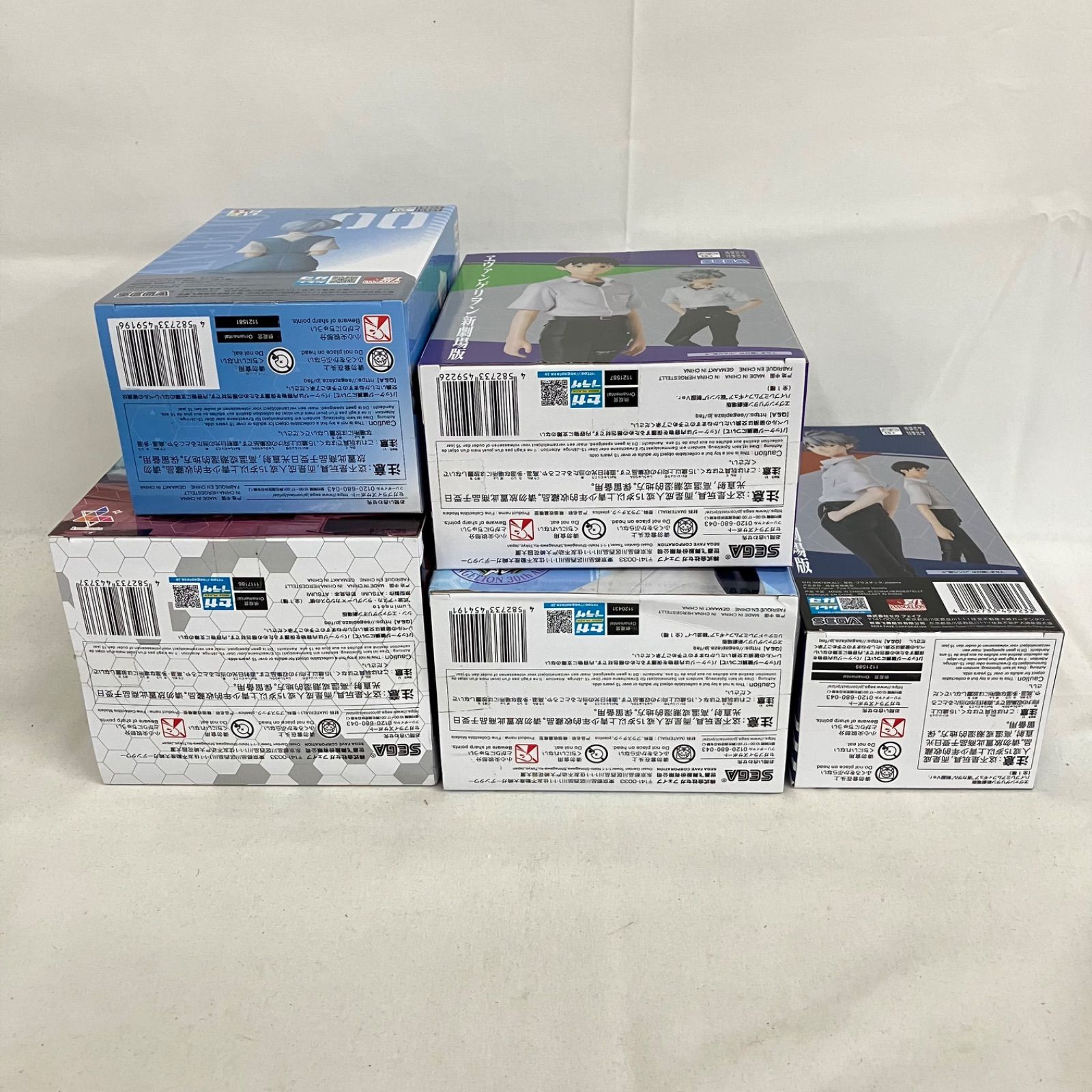 未開封 エヴァンゲリオン 新劇場版 フィギュア まとめ 5個セット