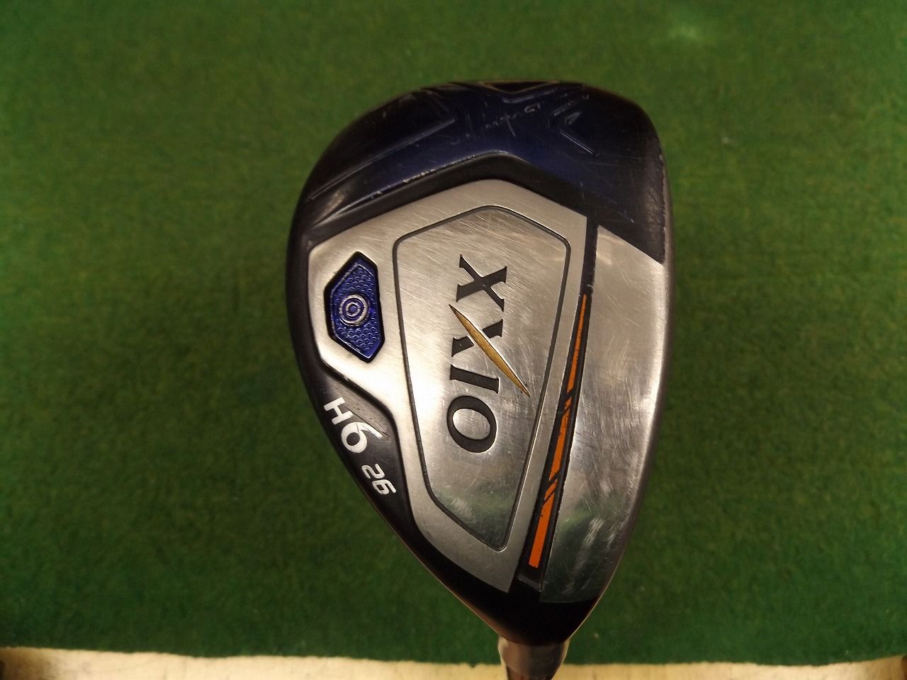 3919 XXIO 2018 ネイビー H 6 26° Miyazaki waena SR カスタム カバー無 ダンロップ ゼクシオテン ユーティリティ ゴルフクラブ .995122