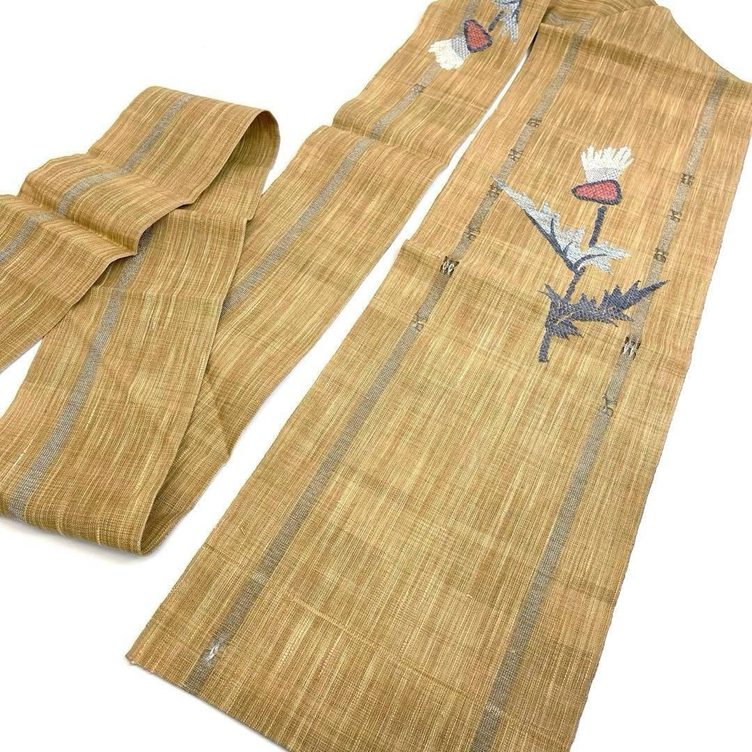 着物と帯 時流 SN 25934 s 正絹 八寸夏名古屋帯 紗紬