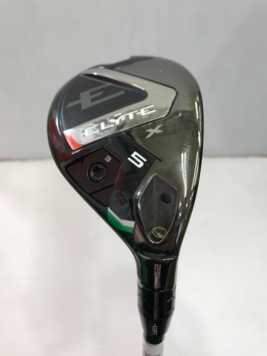 キャロウェイ ELYTE X 25度 VENTUS GREEN 5 for Callaway Rフレックス ユーティリティ 最短