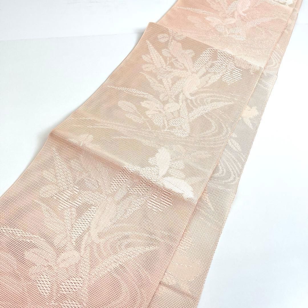 着物と帯 時流 SN 25932 s 正絹 八寸 夏名古屋帯 羅 全通