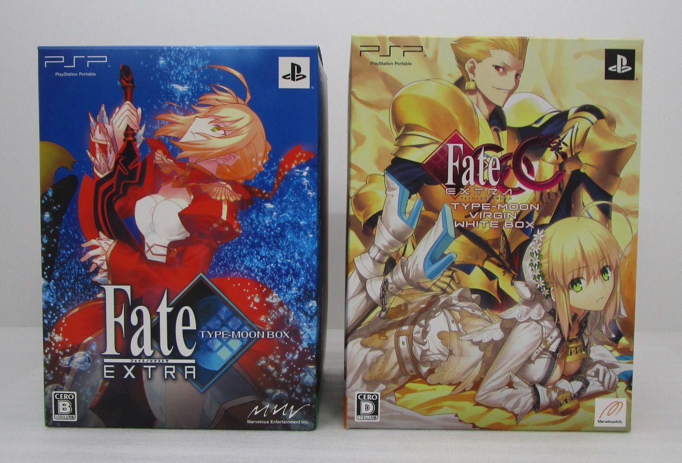 フェイト Fate EXTRA TYPE MOON BOX エクストラCCC VIRGIN セット PSP