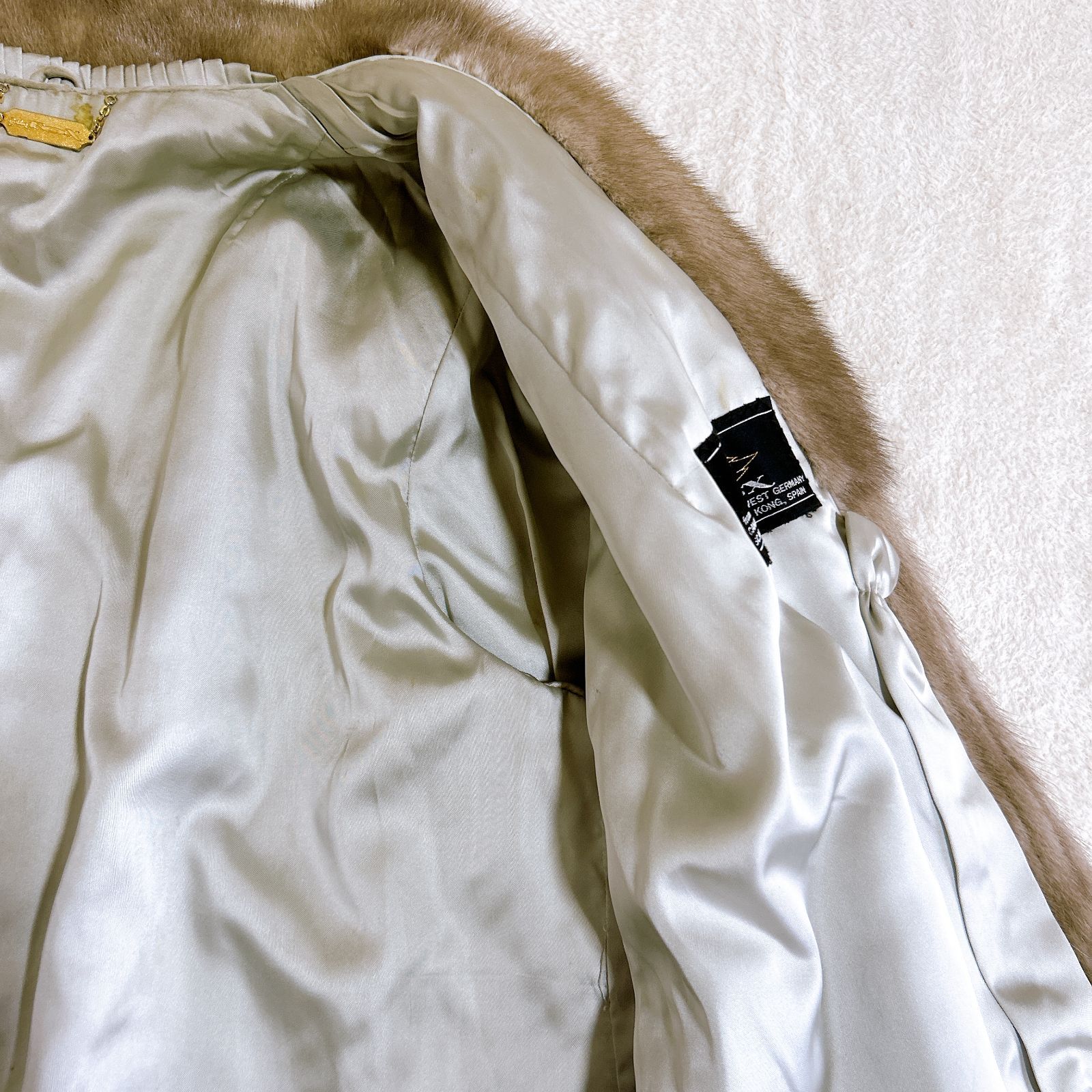 内側少しシミあり レディース