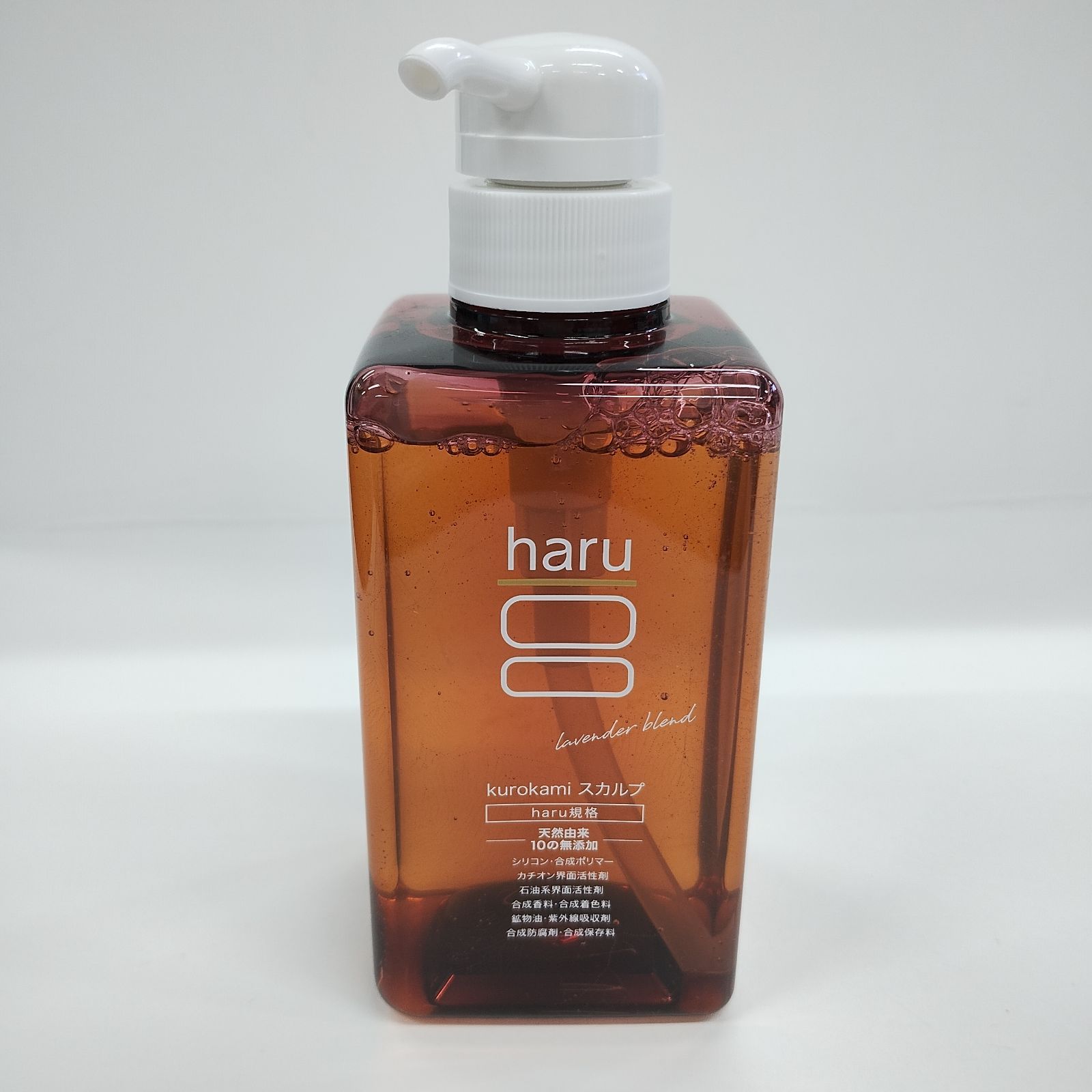 J1147 haru ハル 黒髪スカルプ シャンプー 〈ラベンダーブレンド