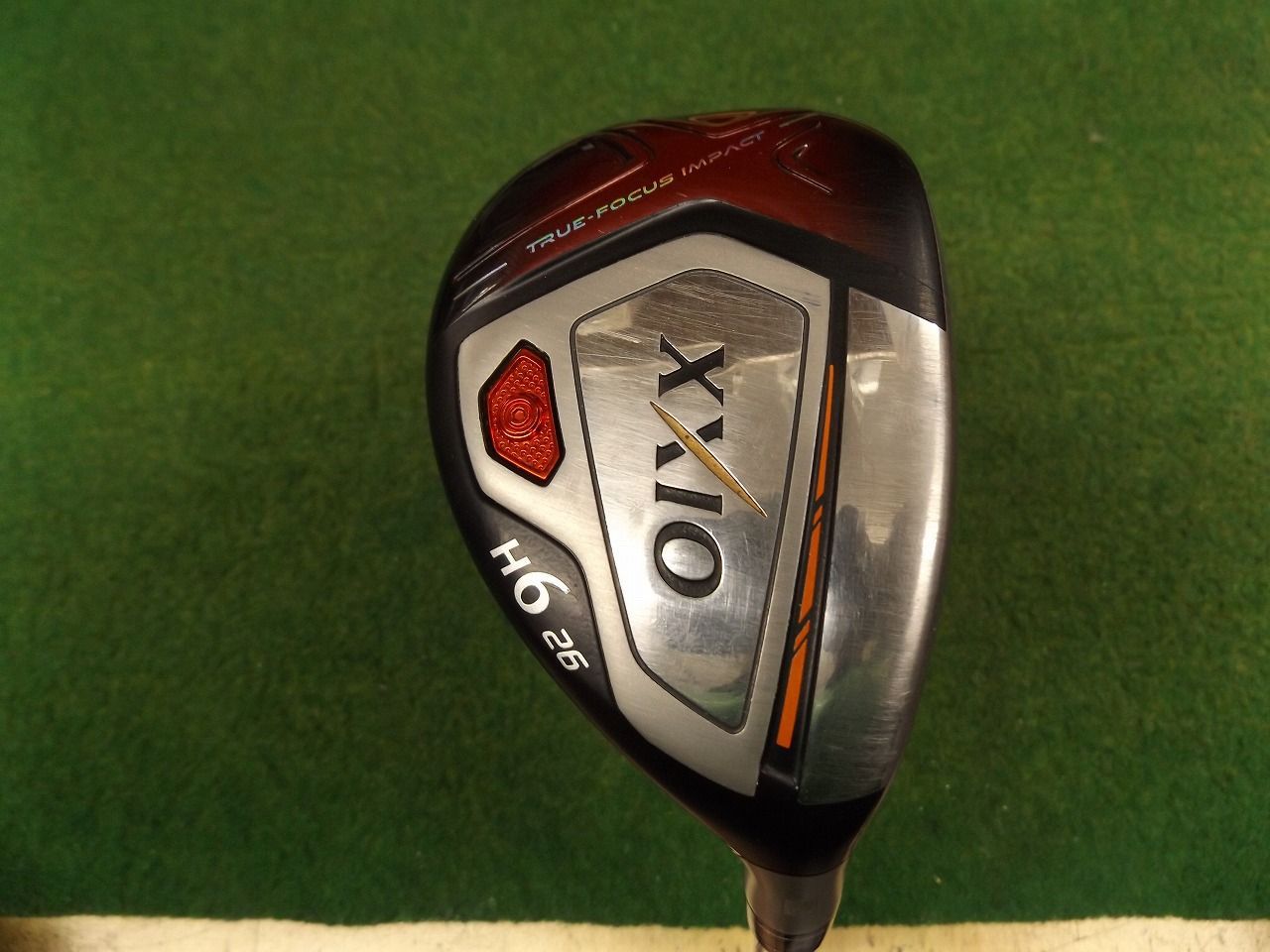 3917 XXIO 2018 レッド H 6 26° カーボン R 2 カバー無 ダンロップ ゼクシオテン ユーティリティ ゴルフクラブ.995856