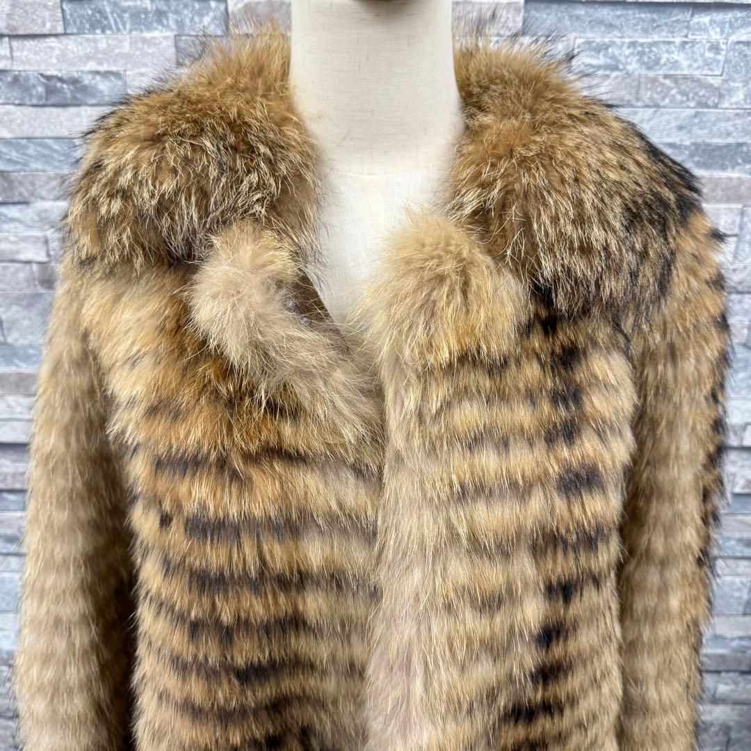 EMBA エンバ リアルファーコート 毛皮ジャケット アウター アニマル