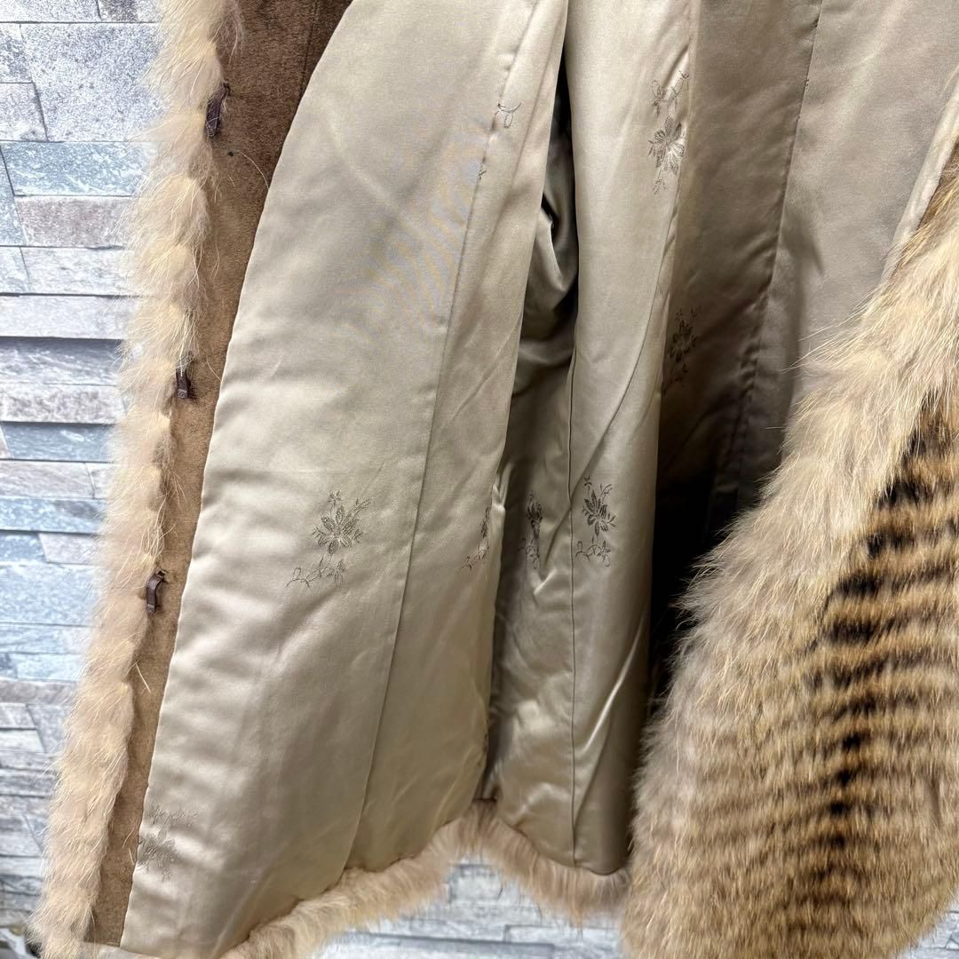 EMBA エンバ リアルファーコート 毛皮ジャケット アウター アニマル