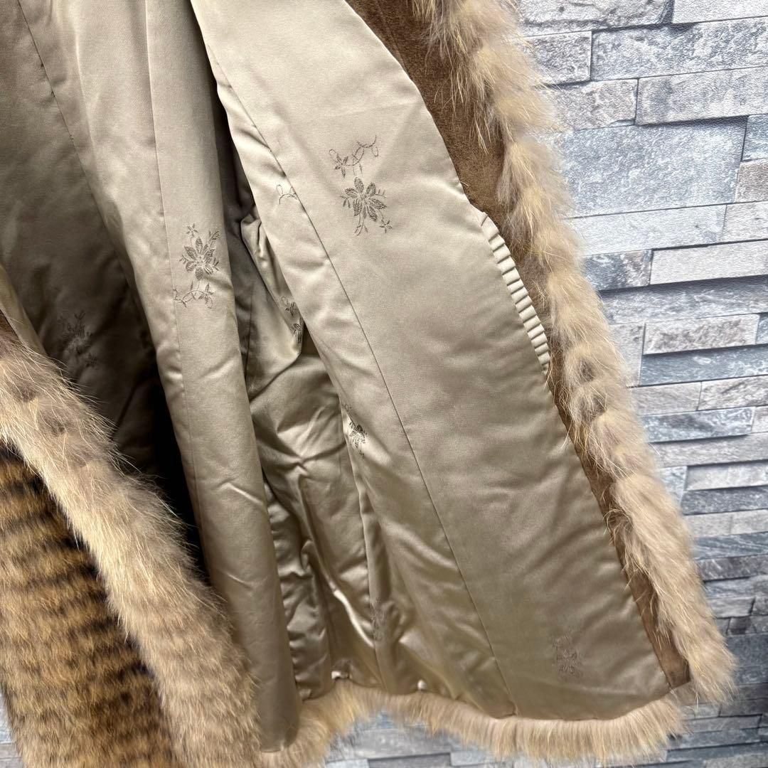 EMBA エンバ リアルファーコート 毛皮ジャケット アウター アニマル