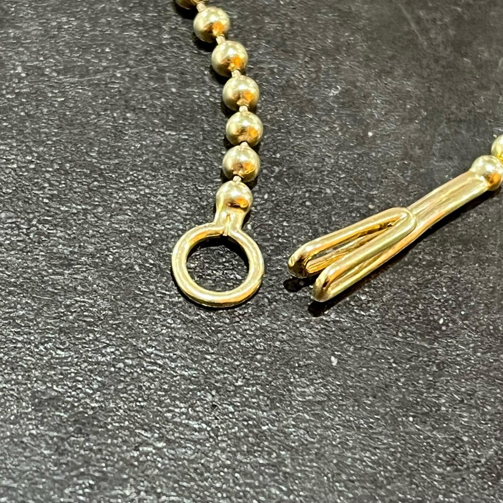 参考上代132000円 CAREERING × FRAGMENT DESIGN ボールチェーン