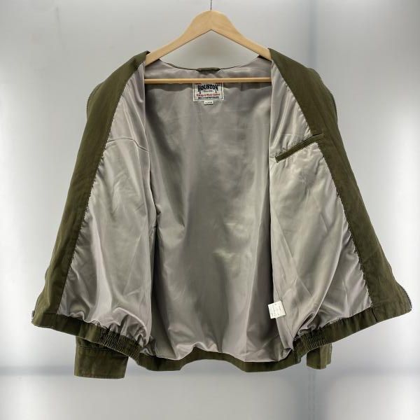 中古】HOUSTON ベトジャン オリーブ サイズXL 51530 ヒューストン[24
