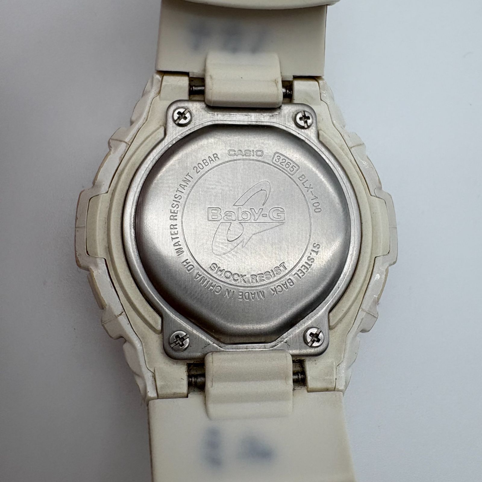 CASIO Baby-G BLX-100 カシオ ベイビーG 腕時計 ホワイト クォーツ 
