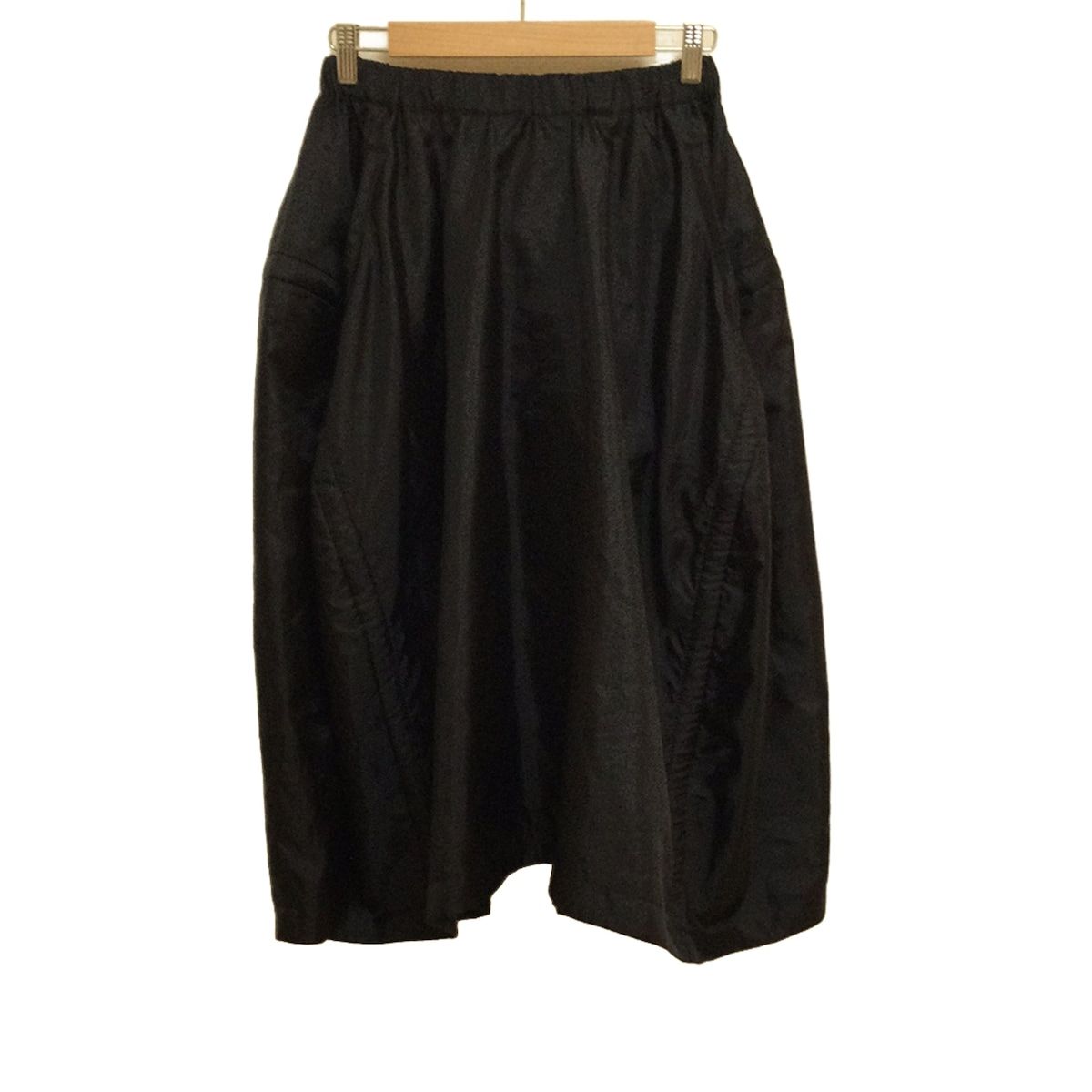 COMMEdesGARCONS コムデギャルソンコムデギャルソン ロングスカート サイズXS レディース 黒 ウエストゴム