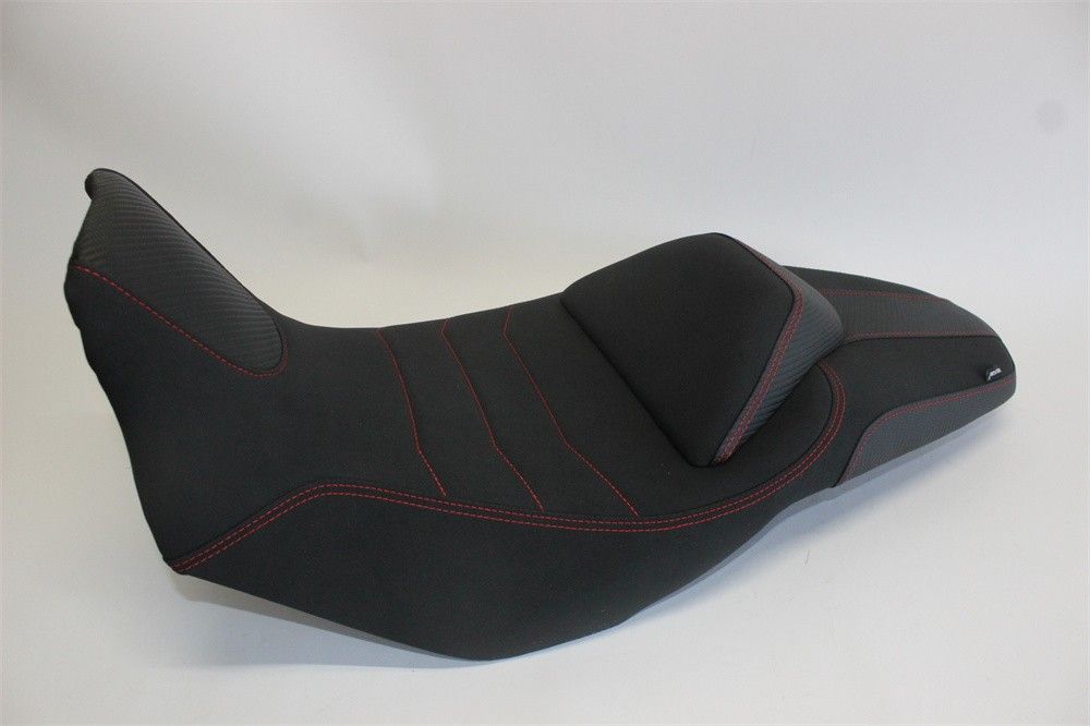 NX 400 2025 以降 カスタム シート 本体付き カーボン調X赤ステッチ