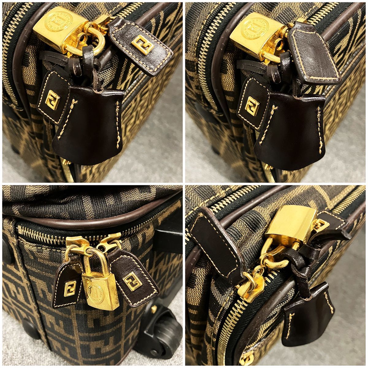 FENDI フェンディ ズッカ キャリーケース - メルカリ