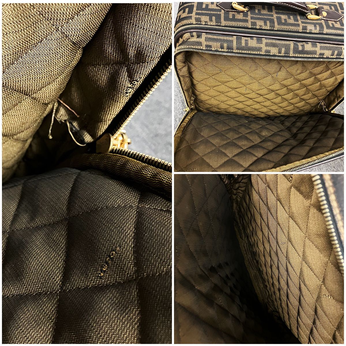 FENDI フェンディ ズッカ キャリーケース - メルカリ