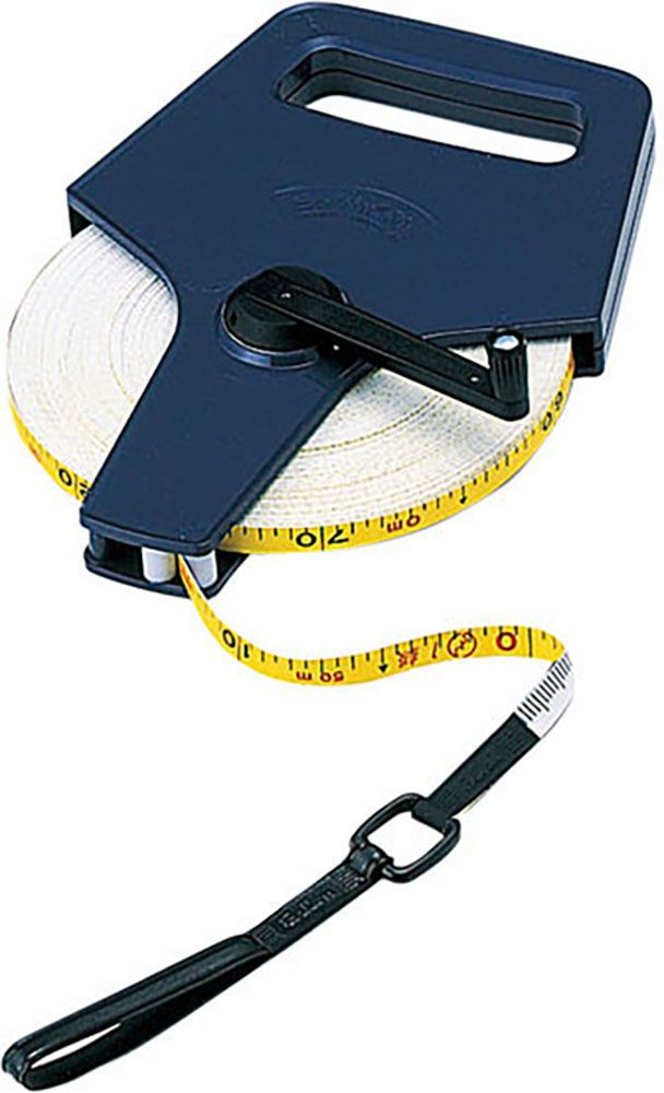 ダンノ DANNO エスロン巻尺 両面目盛 50m-RN 巻尺 メジャー 測定 良い