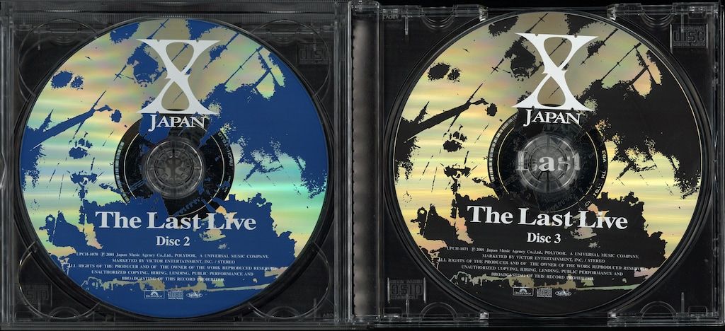 X JAPAN 通常盤(3CD) The Last Live - メルカリ