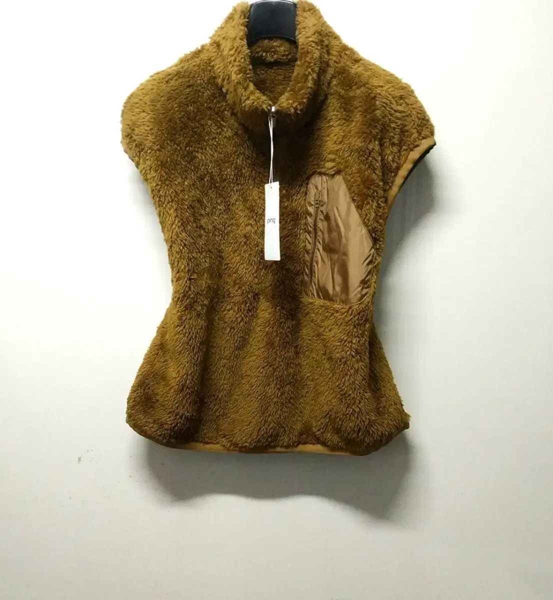 PING 機能性 ゴルフ スパンデックス フリース ベスト