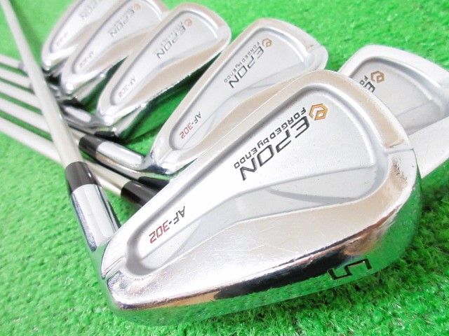 エポン EPON AF-302 アイアンセット 6本 #5-Pw MCI100(S) - メルカリ