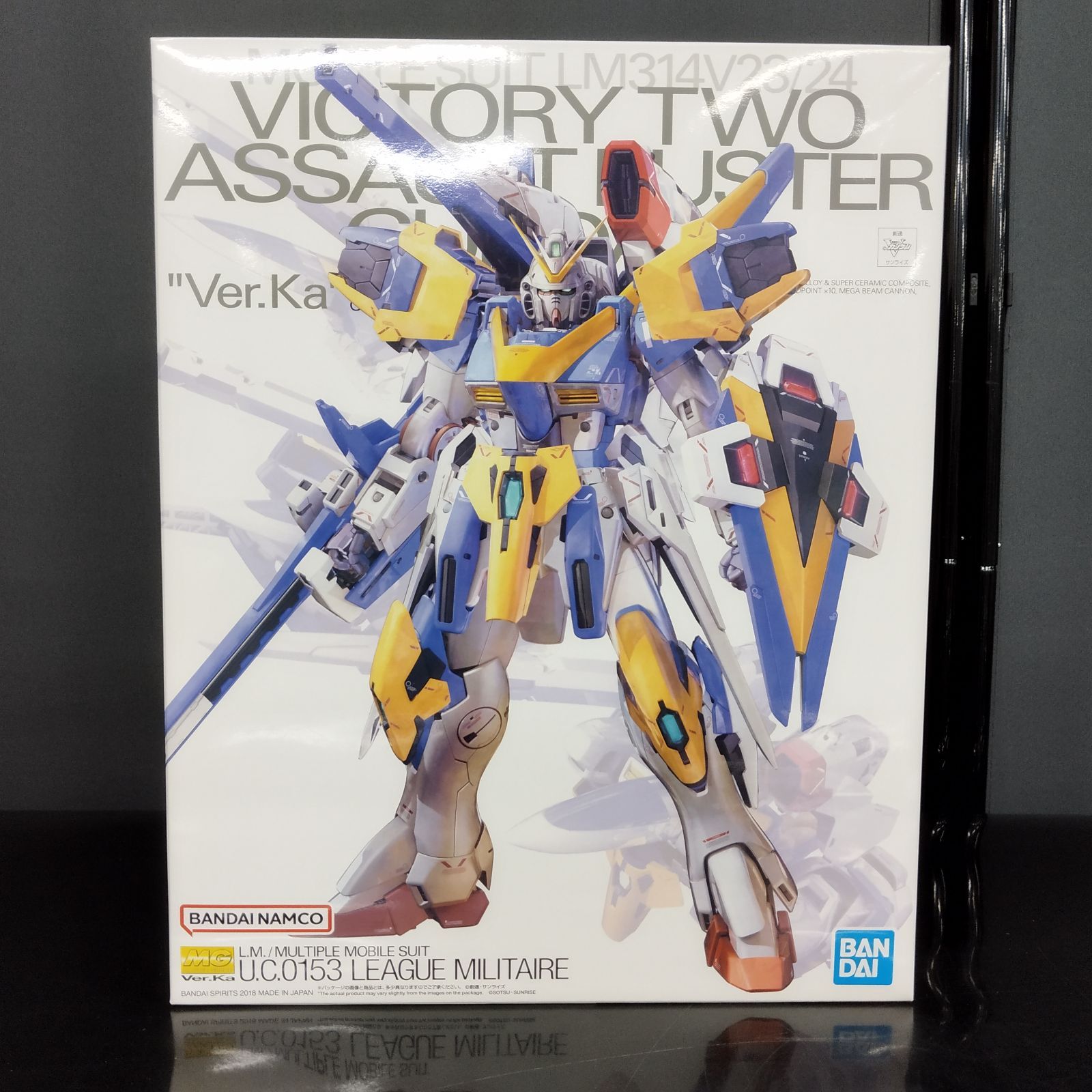 D 12678 ＭＧ 1 100 Ｖ２アサルトバスターガンダム Ver Ka