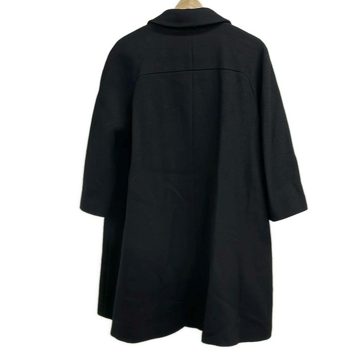 ADORE(アドーア) コート サイズ38 M レディース美品 - 黒 長袖/裏地豹  