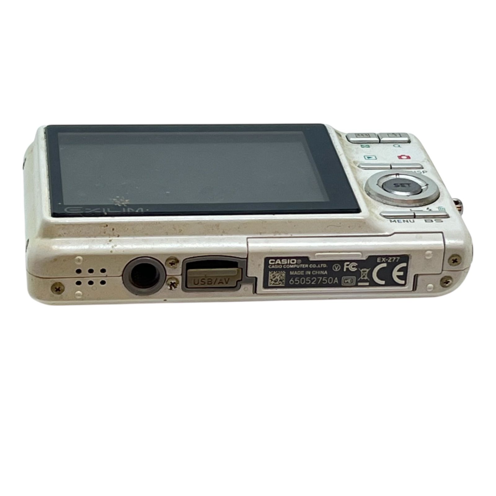 管2511-555】動作未確認☆CASIO カシオ EXILIM EX-Z77 コンパクト