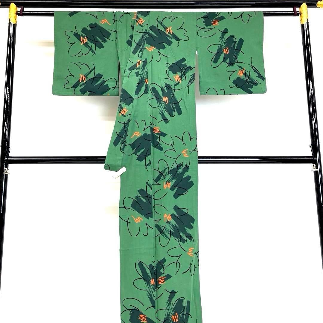 着物と帯 時流】Y25917s◇浴衣◇注染 コーマ地 身幅広め 綿100% - メルカリ