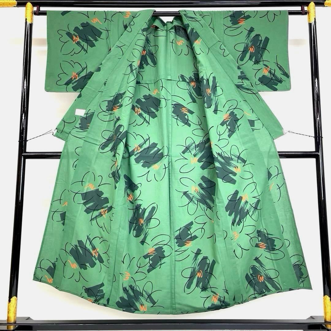 着物と帯 時流】Y25917s◇浴衣◇注染 コーマ地 身幅広め 綿100% - メルカリ