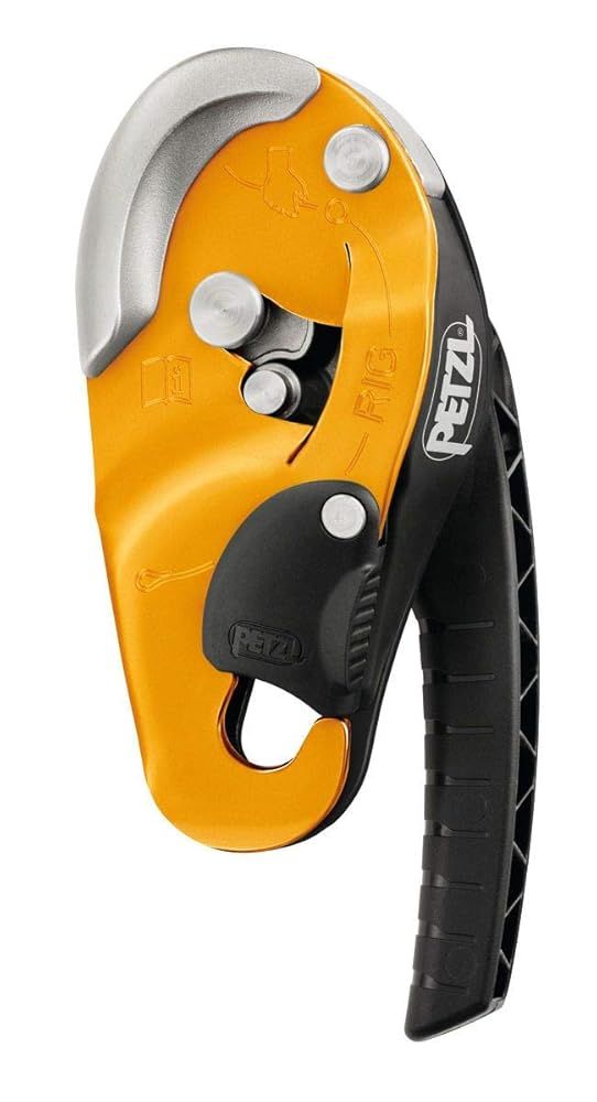 PETZL ペッツル 男女兼用 リグ 登山 イエロー UNI
