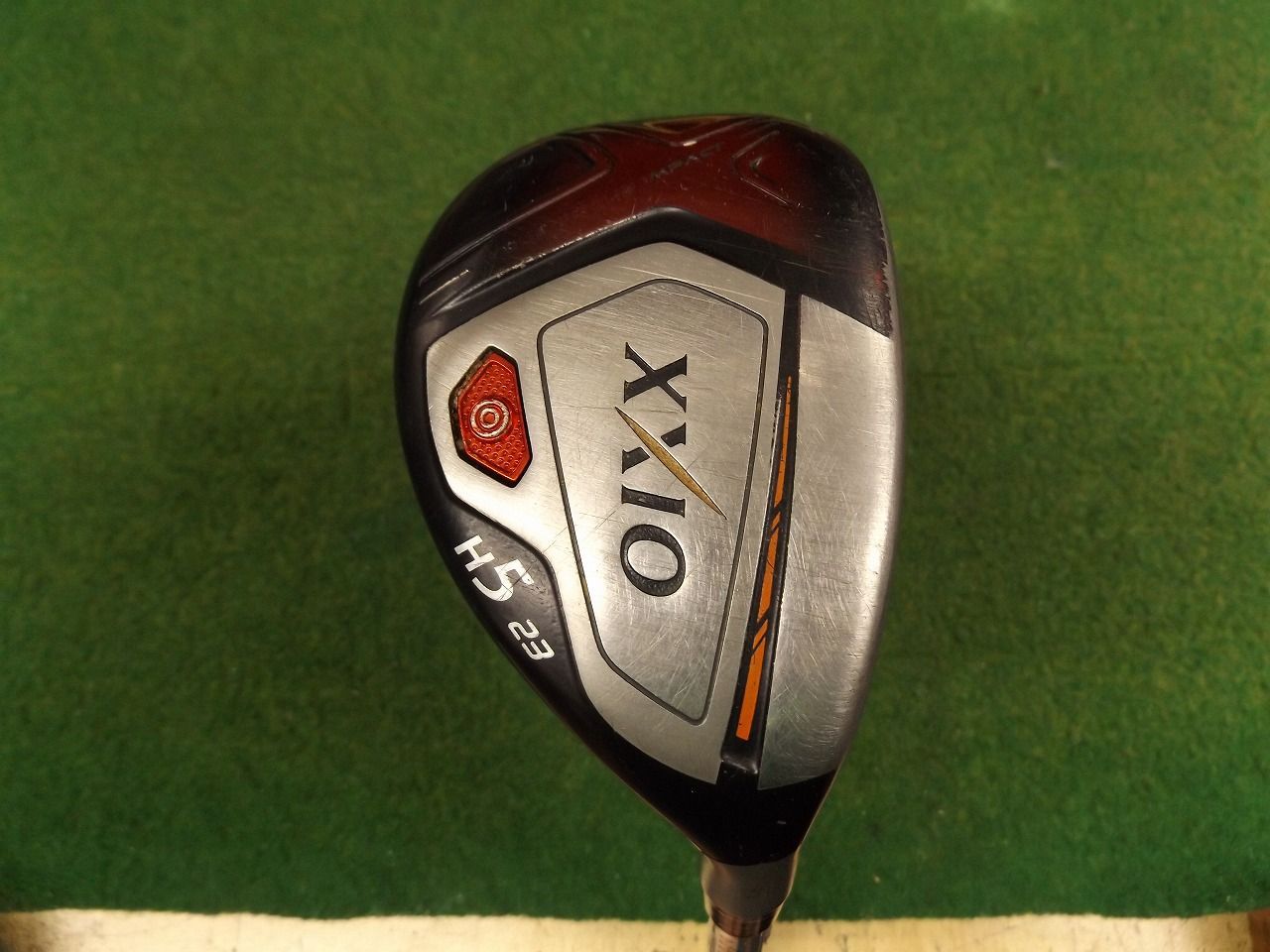 3916 XXIO 2018 レッド H 5 23° カーボン R カバー有 ダンロップ ゼクシオテン ユーティリティ ゴルフクラブ 995092