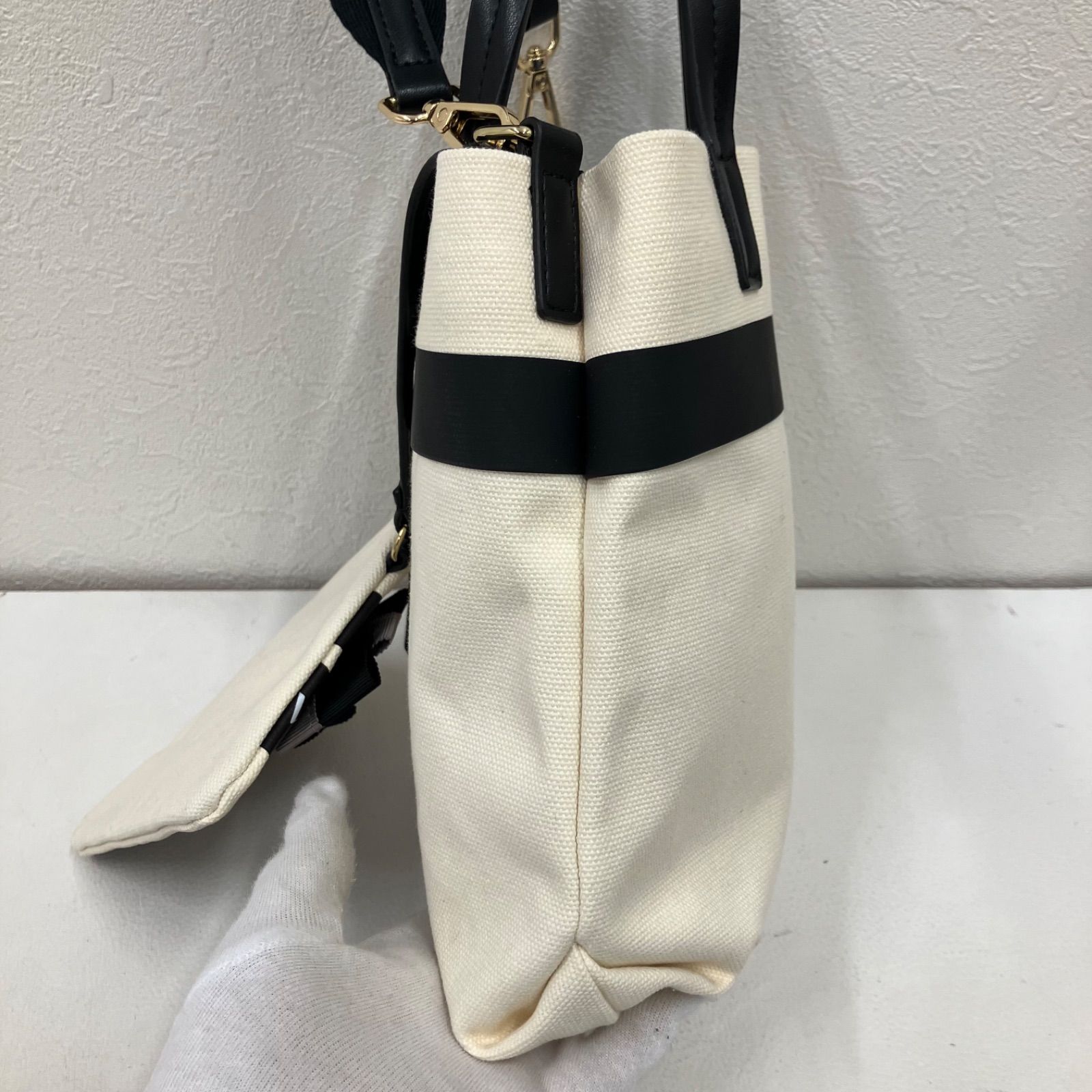 7045 LANVIN en Bleu ランバンオンブルー 2way ショルダーバッグ 