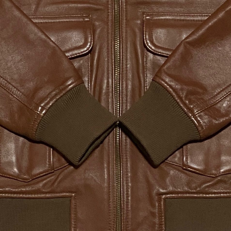 HYSTERIC GLAMOUR ヒステリックグラマー A-2 ラムレザージャケット