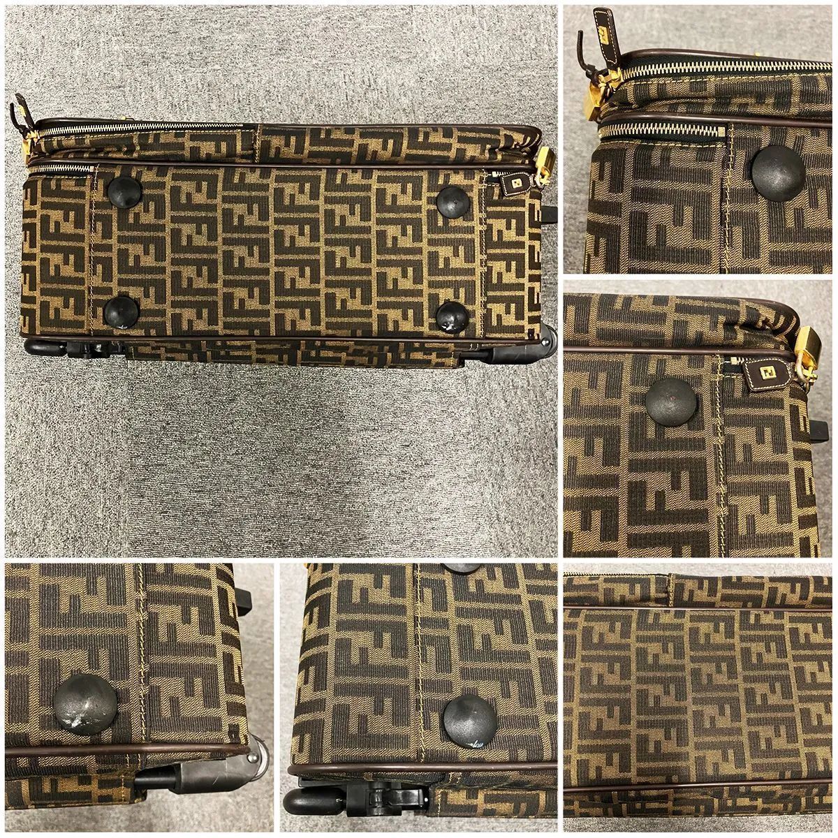 FENDI フェンディ ズッカ キャリーケース - メルカリ