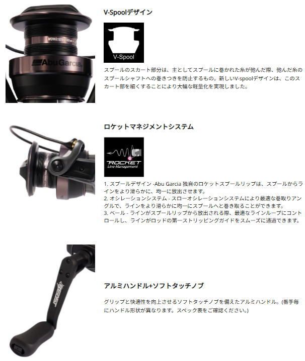 アブ ガルシア ビースト SP (BEAST SP) 3500 / スピニングリール