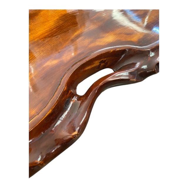 配送不可、現地引取のみ、リユース品】天然木 無垢材 一枚板 座卓 座敷