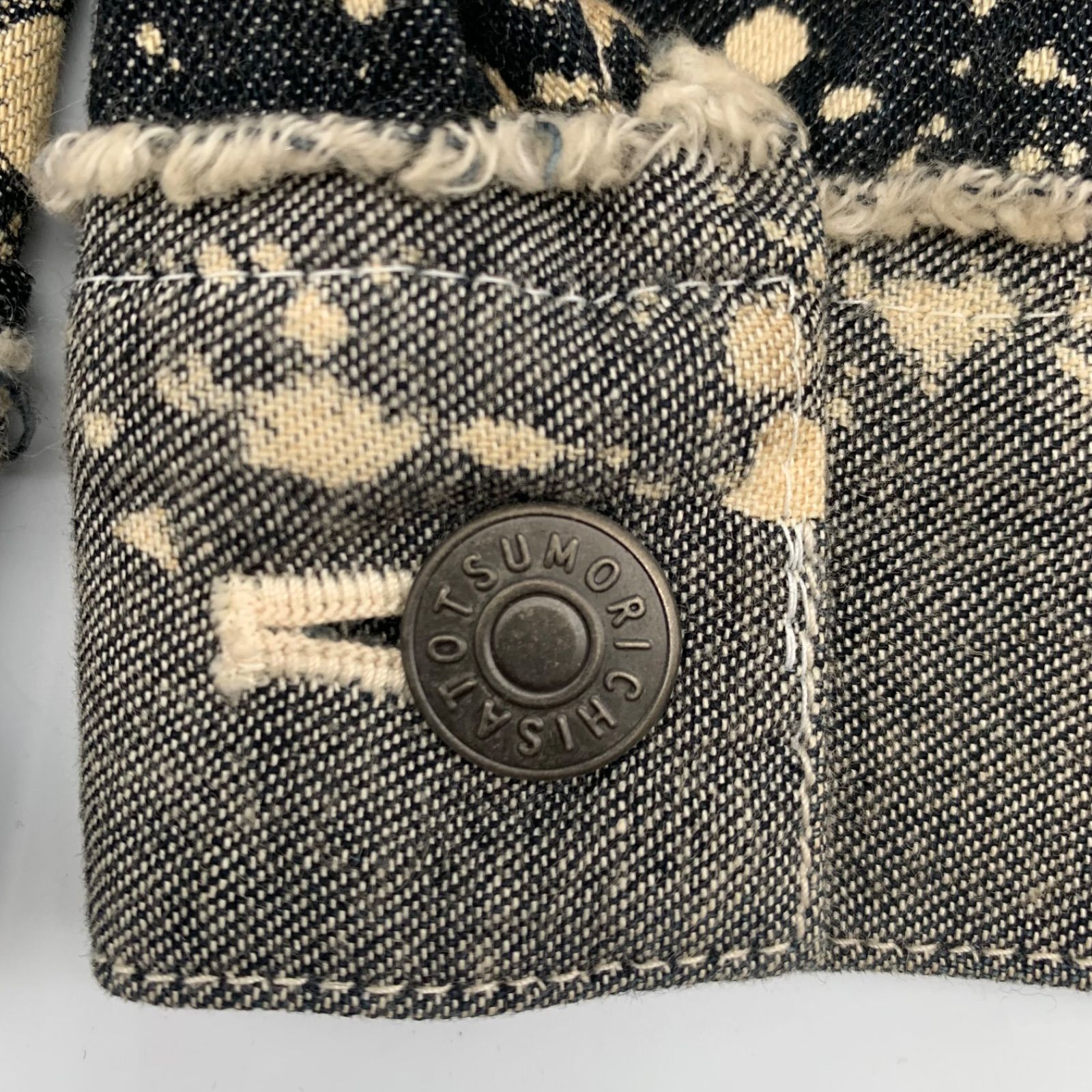 EF1203-14-2 TSUMORI CHISATO ツモリチサト デニムジャケット 黒