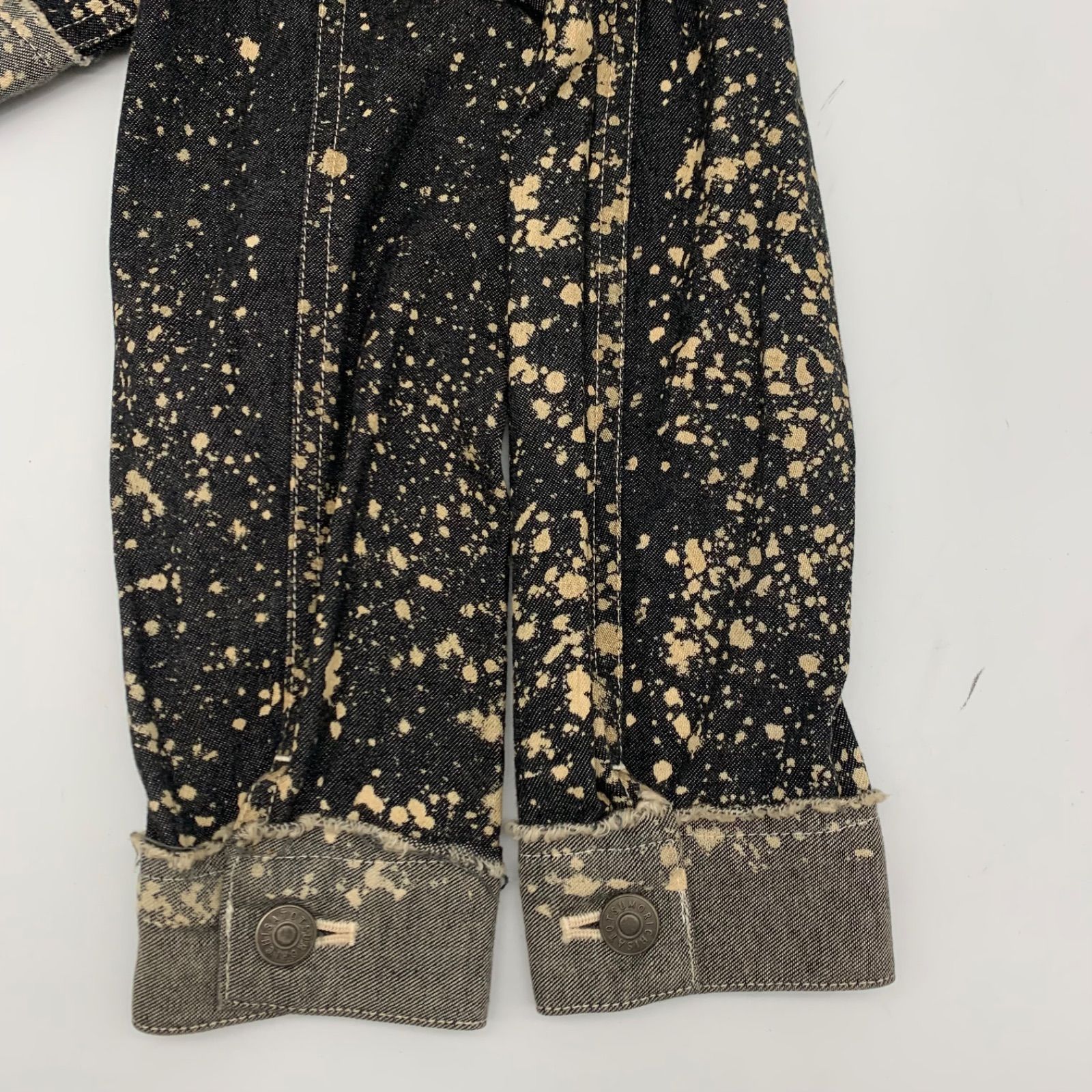 EF1203-14-2 TSUMORI CHISATO ツモリチサト デニムジャケット 黒