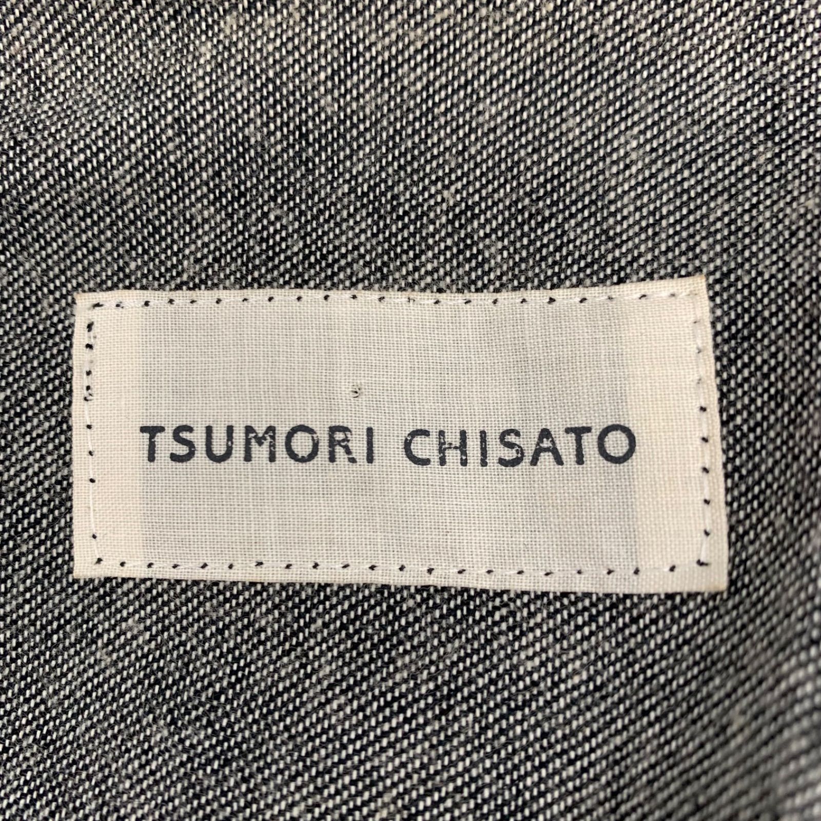 EF1203-14-2 TSUMORI CHISATO ツモリチサト デニムジャケット 黒