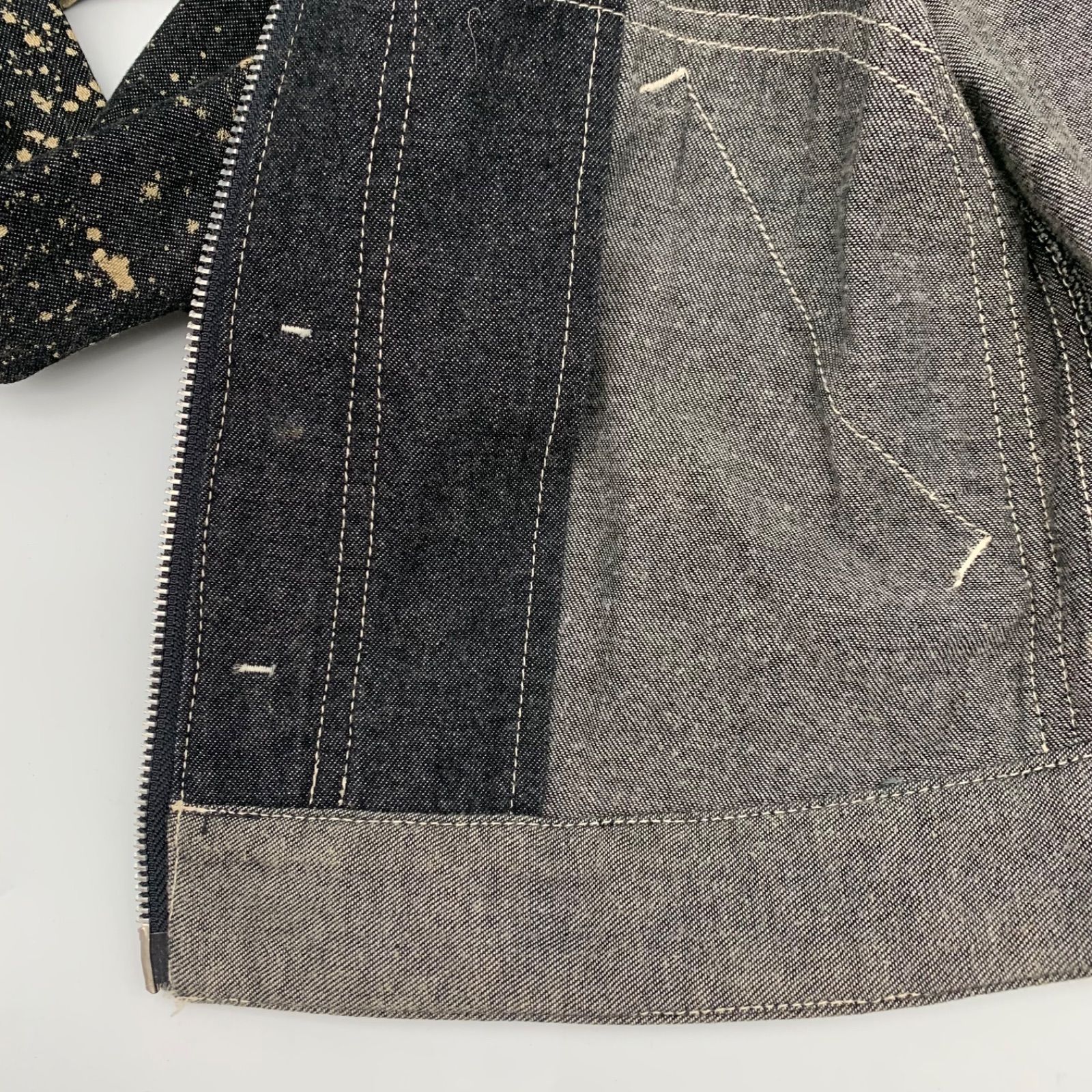 EF1203-14-2 TSUMORI CHISATO ツモリチサト デニムジャケット 黒